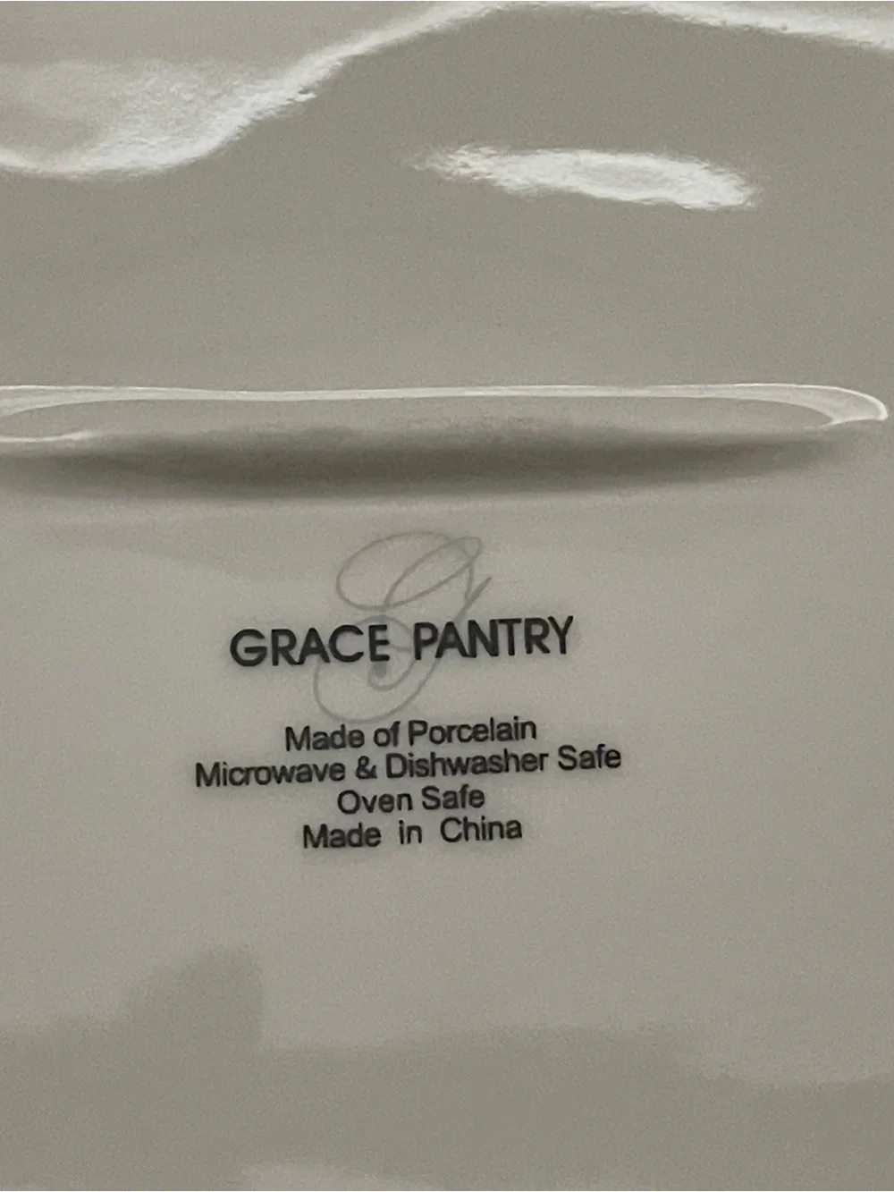 Grace Pantry Wildflowers Porcelain Casserole Serving Dish